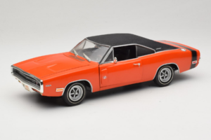 Dodge Charger R/T Oranžový & Čierny American Muscle 1:18 39314 Kov