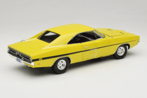Dodge Charger R/T Žltý Dirty Mary Crazy Larry Auto World 1:18 AWSS101/06 Kov – obrázok 3 z 8