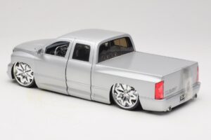 Dodge Ram Tuned Strieborný Jada 1:18 63162-SM Kov – obrázok 7 z 8