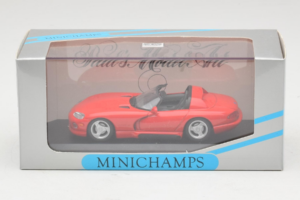 Dodge Viper RT/10 Kabriolet Červený Minichamps 1:43 430144032 Kov – obrázok 4 z 4
