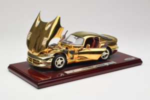 Dodge Viper GTS Gold Plated 23K Maisto 1:18 GP001 Kov – obrázok 2 z 8