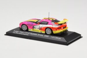 Dodge Viper GTS-R #46 Seiler / Brun / Messley 24 Hours of Daytona 2000 Minichamps 1:43 430001446 Kov – obrázok 3 z 4