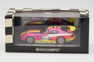 Dodge Viper GTS-R #46 Seiler / Brun / Messley 24 Hours of Daytona 2000 Minichamps 1:43 430001446 Kov – obrázok 4 z 4