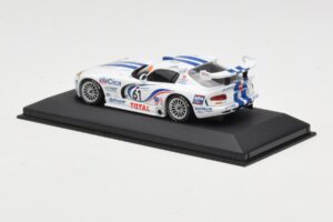 Dodge Viper GTS-R #61 Team Oreca S. Ayari / P. Gache 24 Hours of Le Mans 1997 Minichamps 1:43 430971461 Kov – obrázok 3 z 4