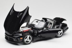 Dodge Viper RT/10 Čierny Bburago 1:18 3065 Kov – obrázok 2 z 8