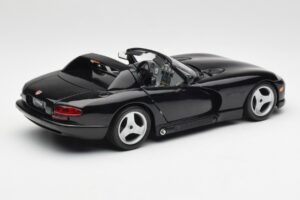 Dodge Viper RT/10 Čierny Bburago 1:18 3065 Kov – obrázok 3 z 8