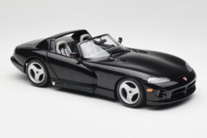 Dodge Viper RT/10 Čierny Bburago 1:18 3065 Kov – obrázok 6 z 8