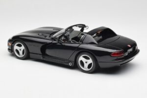 Dodge Viper RT/10 Čierny Bburago 1:18 3065 Kov – obrázok 7 z 8