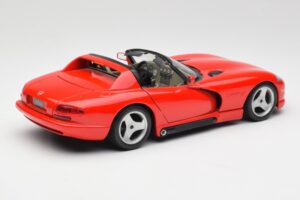 Dodge Viper RT/10 Červený Bburago 1:18 3025-M1 Kov – obrázok 3 z 8