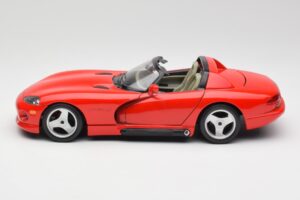 Dodge Viper RT/10 Červený Bburago 1:18 3025-M1 Kov – obrázok 4 z 8