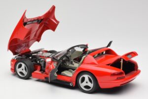 Dodge Viper RT/10 Červený Bburago 1:18 3025-M1 Kov – obrázok 5 z 8