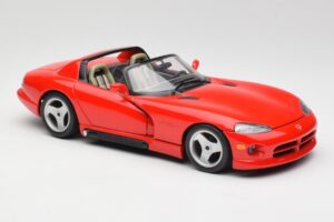 Dodge Viper RT/10 Červený Bburago 1:18 3025-M1 Kov – obrázok 6 z 8