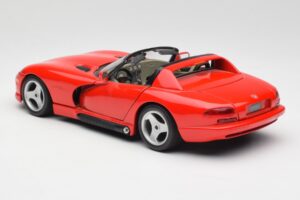 Dodge Viper RT/10 Červený Bburago 1:18 3025-M1 Kov – obrázok 7 z 8