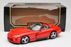 Dodge Viper RT/10 Červený Bburago 1:18 3025-M1 Kov – obrázok 8 z 8