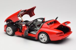 Dodge Viper RT/10 Červený Limitovaná Edícia Bburago 1:18 3025 Kov – obrázok 5 z 8