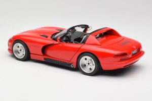 Dodge Viper RT/10 Červený Limitovaná Edícia Bburago 1:18 3025 Kov – obrázok 7 z 8