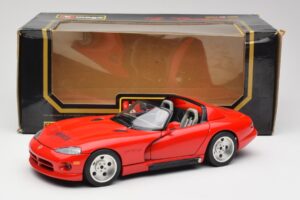 Dodge Viper RT/10 Červený Limitovaná Edícia Bburago 1:18 3025 Kov – obrázok 8 z 8