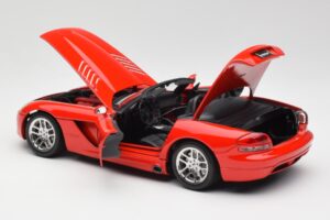 Dodge Viper SRT-10 Červený Bburago 1:18 3325 Kov – obrázok 5 z 8