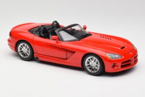 Dodge Viper SRT-10 Červený Bburago 1:18 3325 Kov – obrázok 6 z 8