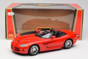 Dodge Viper SRT-10 Červený Bburago 1:18 3325 Kov – obrázok 8 z 8
