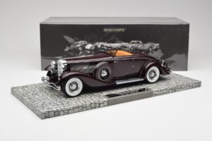 Duesenberg SJN Convertible Coupe Bordový Minichamps 1:18 107150331 Kov – obrázok 2 z 6
