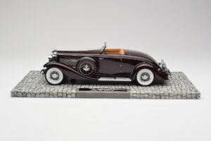 Duesenberg SJN Convertible Coupe Bordový Minichamps 1:18 107150331 Kov – obrázok 3 z 6