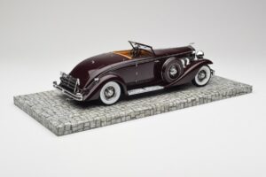 Duesenberg SJN Convertible Coupe Bordový Minichamps 1:18 107150331 Kov – obrázok 5 z 6