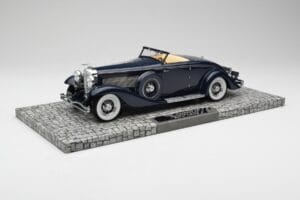 Duesenberg SJN Convertible Coupe Midnight Blue Minichamps 1:18 107150332 Kov