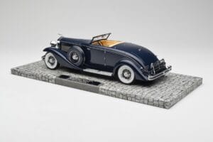 Duesenberg SJN Convertible Coupe Midnight Blue Minichamps 1:18 107150332 Kov – obrázok 5 z 6