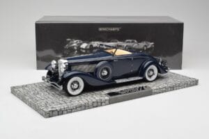 Duesenberg SJN Convertible Coupe Midnight Blue Minichamps 1:18 107150332 Kov – obrázok 6 z 6