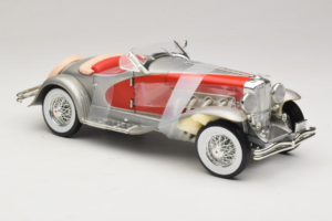 Duesenberg SJ Clark Gable's Car Strieborný Červený ERTL 1:18 7962 Kov – obrázok 4 z 6