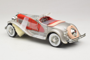 Duesenberg SJ Clark Gable's Car Strieborný Červený ERTL 1:18 7962 Kov – obrázok 5 z 6