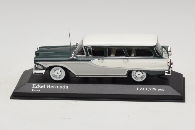 Edsel Bermuda Station Wagon Zelený Minichamps 1:43 400082011 Kov