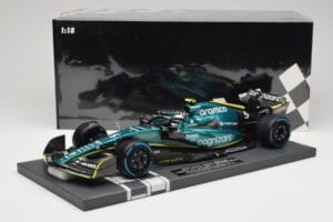 Aston Martin AMR22 Aramco #5 S. Vettel Monaco GP 2022 Minichamps 1:18 117220305 Živica – obrázok 7 z 7