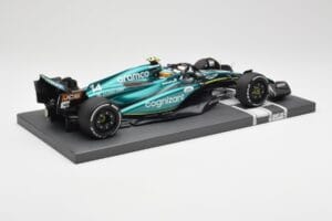 Aston Martin AMR23 #14 F. Alonso 3rd Place Saudi Arabian GP 2023 Minichamps 1:18 117230214 Kov – obrázok 3 z 7