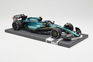 Aston Martin AMR23 #14 F. Alonso 3rd Place Saudi Arabian GP 2023 Minichamps 1:18 117230214 Kov – obrázok 4 z 7