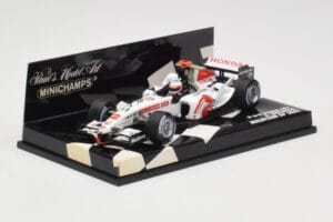 BAR Honda 007 A. Davidson Malaysian GP 2005 Minichamps 1:43 400050104 Kov – obrázok 2 z 5