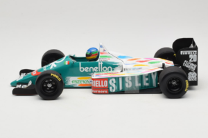Benetton B186 #20 G. Berger F1 1986 Minichamps 1:18 80439418130 Kov – obrázok 3 z 6