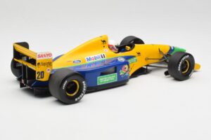 Benetton B191 #19 M. Schumacher F1 1991 Minichamps 1:18 100910119 Kov – obrázok 2 z 6