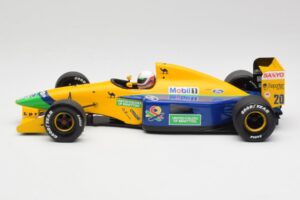 Benetton B191 #19 M. Schumacher F1 1991 Minichamps 1:18 100910119 Kov – obrázok 3 z 6