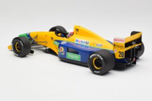 Benetton B191 #19 M. Schumacher F1 1991 Minichamps 1:18 100910119 Kov – obrázok 5 z 6