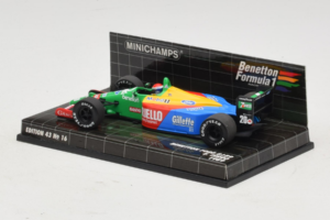 Benetton B189 Ford E. Pirro F1 1989 Minichamps 1:43 400890020 Kov – obrázok 3 z 5