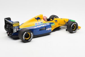 Benetton Ford B191 #19 N. Piquet F1 1991 Minichamps 1:18 100910020 Kov – obrázok 2 z 6