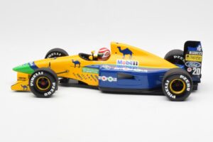 Benetton Ford B191 #19 N. Piquet F1 1991 Minichamps 1:18 100910020 Kov – obrázok 5 z 6