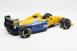 Benetton Ford B191 #20 R. Moreno F1 1991 Minichamps 1:18 100910019 Kov – obrázok 2 z 6