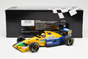 Benetton Ford B191 #20 R. Moreno F1 1991 Minichamps 1:18 100910019 Kov – obrázok 6 z 6