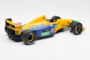 Benetton Ford B191B #20 M. Brundle F1 Early Season 1992 Minichamps 1:18 100920120 Kov – obrázok 2 z 6