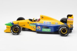 Benetton Ford B191B #20 M. Brundle F1 Early Season 1992 Minichamps 1:18 100920120 Kov – obrázok 3 z 6