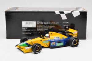 Benetton Ford B191B #20 M. Brundle F1 Early Season 1992 Minichamps 1:18 100920120 Kov – obrázok 6 z 6