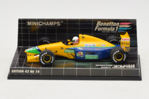 Benetton B191B Ford #20 M. Brundle Early Season F1 1992 Minichamps 1:43 400920120 Kov